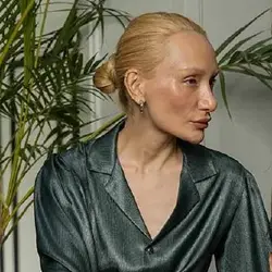 شومیز کریستال رگولار سبز تیره زنانه