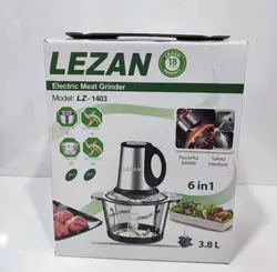 خردکن دو کاسه 2 تیغه تیتانیوم سیر پاک کن دار لیزان