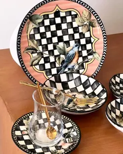 سرویس صبحانه خوری ترک میس بتی ۲۲ پارچه-Miss & Betty