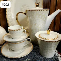 سرویس چینی پردیس ۹۹ پارچه ۱۲ نفره بن چاینا ایزابل کد ۷۰۰۲