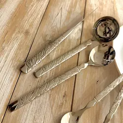 سرویس قاشق چنگال کریستوفر ۱۵۷ پارچه ۳۰ نفره نقره ای