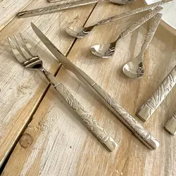 سرویس قاشق چنگال کریستوفر ۱۵۷ پارچه ۳۰ نفره نقره ای