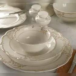 سرویس چینی پردیس ۳۰ پارچه ۶ نفره طرح پائولا بن چاینا