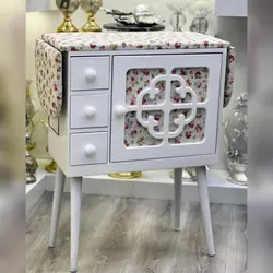 میز اتو و جای چرخ خیاطی طرح TV