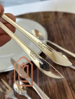 سرویس قاشق چنگال یونیک اصل آلمان 24 نفره 120 پارچه تمام‌ نقره ای