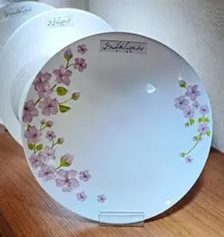 سرویس غذاخوری آرکوپال 25 پارچه 6 نفره اما صورتی و بنفش قالب گرد