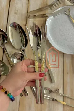سرویس قاشق چنگال ۱۵۵ پارچه ۳۰ نفره برند بارونیا