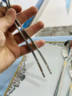 سرویس قاشق چنگال یونیک اصل آلمان 24 نفره 120 پارچه دو رنگ