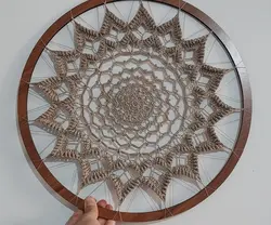 دریم کچر قلاب بافی رنگ بژ بانخ مرسریزه سایز ۴۰