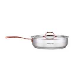 ماهیتابه استیل عرشیا سایز 24