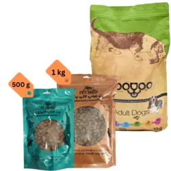 غذای سگ وودو مدل ادالت مینی 500 گرمی