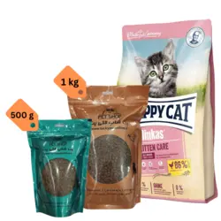 غذای بچه گربه هپی کت 500 گرمی