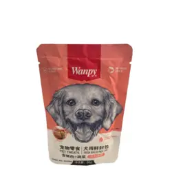 پوچ سگ ونپی طعم گوشت خوک و سبزیجات ۸۰گرمی