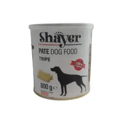 پته کنسرو سیرابی سگ شایر ۸۰۰ گرمی