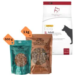 غذای خشک سگ نژاد بزرگ بالغ سلبن 500 گرمی