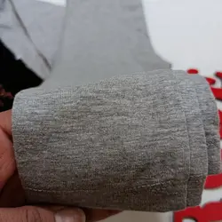 ست بلوز و لگ طوسی پولک برگردان