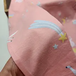 ست بلوز و شلوار صورتی یونیکورن