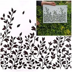 شابلون طرح برگ ریز کد m158