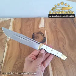 چاقوی شکاری کلکسیونی طرح پرنده استاد بهرام