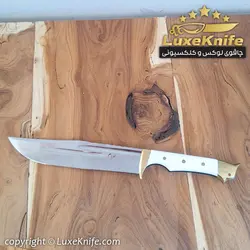 چاقوی شکاری کلکسیونی طرح پرنده استاد بهرام