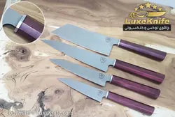 ست چاقوی آشپزخانه مدل ژاپنی TF زنجان