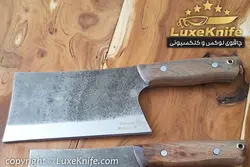 ساطور قصابی فولادی دست ساز زنجان مدل کیان