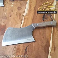 ساطور قصابی فولادی دست ساز زنجان مدل رادین