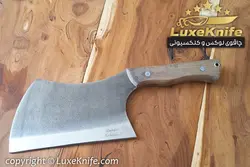 ساطور قصابی فولادی دست ساز زنجان مدل رادین