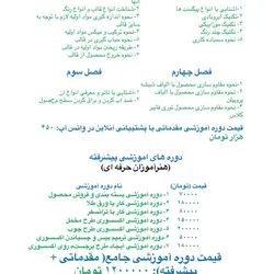 دوره پیشرفته آموزش تولید اکسسوری سنگ مصنوعی برند لیراآیکون (کد۱۶۰)