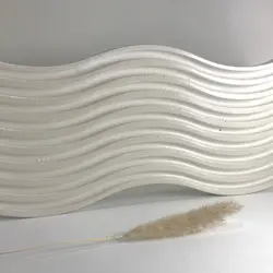 اکسسوری سنگ مصنوعی استند و سینی طرح موج برند لیراآیکون (کد ۱۵۷)