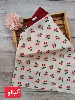 مقنعه ربان دوزی