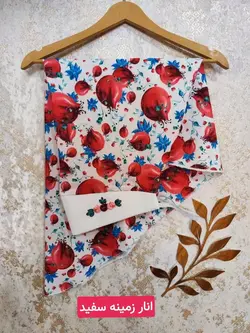 مقنعه ربان دوزی