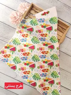 مقنعه ربان دوزی