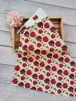 مقنعه ربان دوزی