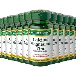 قرص کلسیم منیزیم زینک نیچرز بونتی ۱۰۰ عددی + ویتامین D3