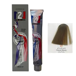 رنگ مو شنی ماسه ای 121 شماره S7 حجم 100 میل