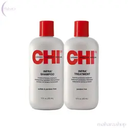پکیج شامپو و ماسک اینفرا تریتمنت چی