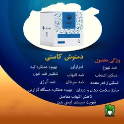 دمنوش کاسنی مثلثی ۱۰ عددی