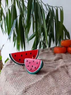 جفت قاچ هندوانه یلدایی سویا