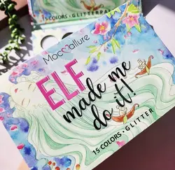 پالت سایه گلیتری mocallure