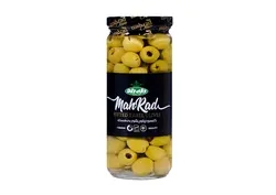 کنسرو زیتون شور بی هسته ۵۰۰ گرمی ماه‌راد