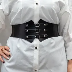 کمربند کشی چرم مصنوعی کد 08