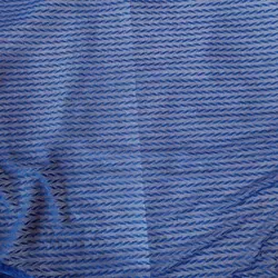پارچه/تور/برگی/آبی کاربنی