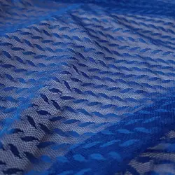 پارچه/تور/برگی/آبی کاربنی