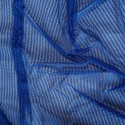 پارچه/تور/برگی/آبی کاربنی