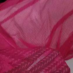 پارچه/تور/برگی/سرخ آبی