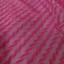 پارچه/تور/برگی/سرخ آبی