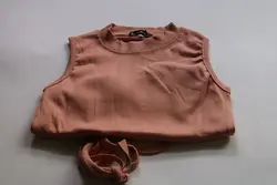 کراپ کمربند دار وارداتی کد 280