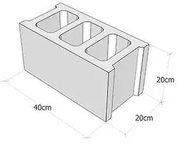 خرید بلوک سنگین ماسه ای ۲۰*۲۰*۴۰
