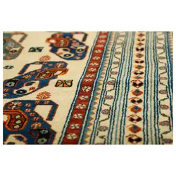 گبه دستبافت چهار متری طرح قشقایی نقشه سراسر کد 564535